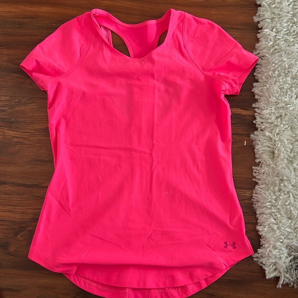 Under Armour Neon Running Workout Top